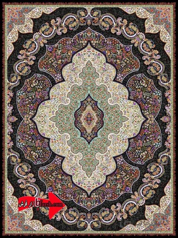 فرش کاشان نقشه مینیاتور