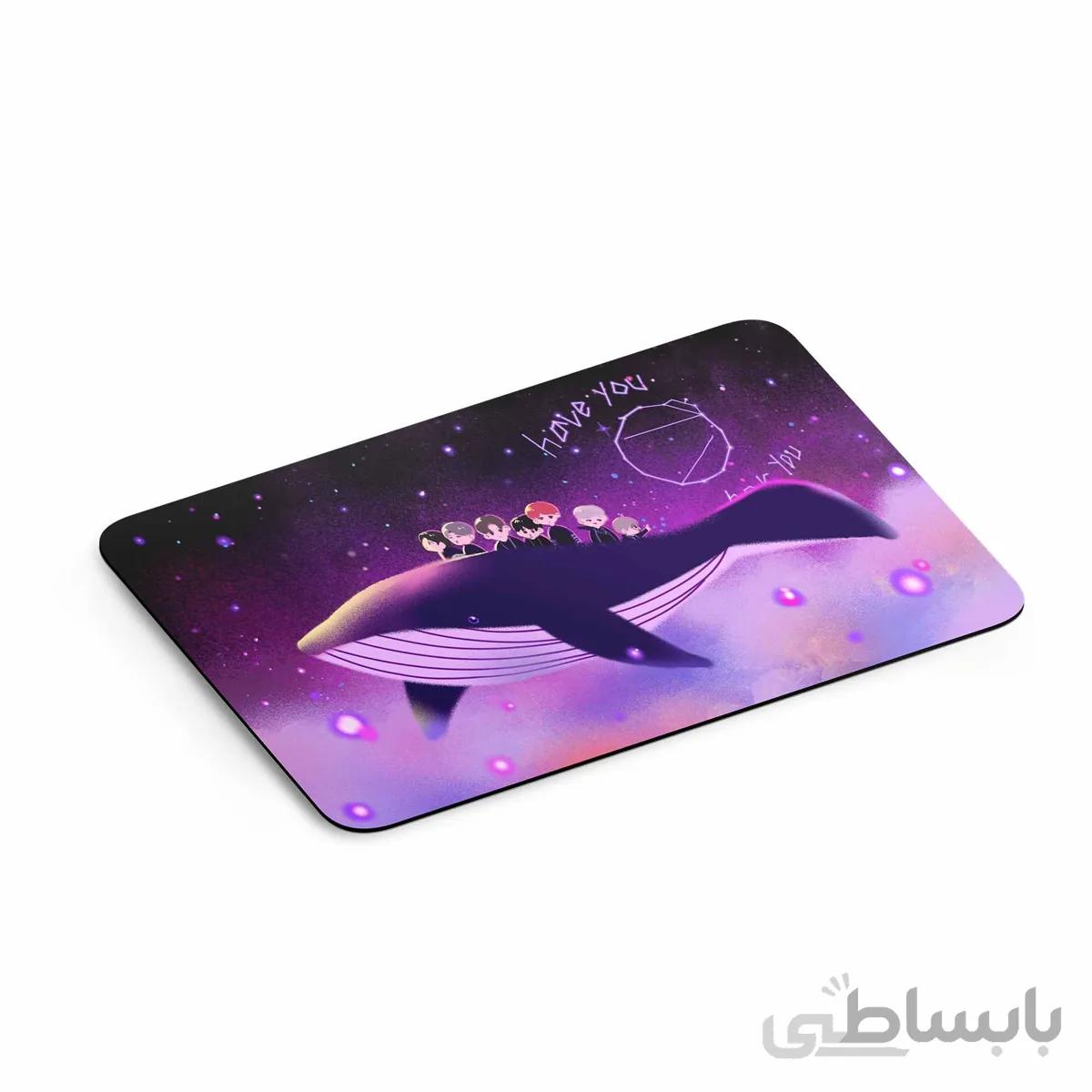 ماوس پد مدل طرح بی تی اس BTS کد 284702