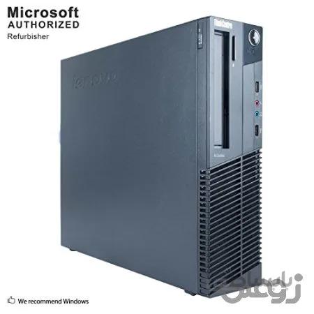Lenovo ThinkCentre M78 Small Form Factor PC ، AMD Core A6-5400B تا 3.8GHz ، 16G DDR3، 500G، WiFi، Bluetooth 4.0، DVD، Windows 10 64-پشتیبانی چند زبانه انگلیسی / اسپانیایی / فرانسوی (تجدید شده)