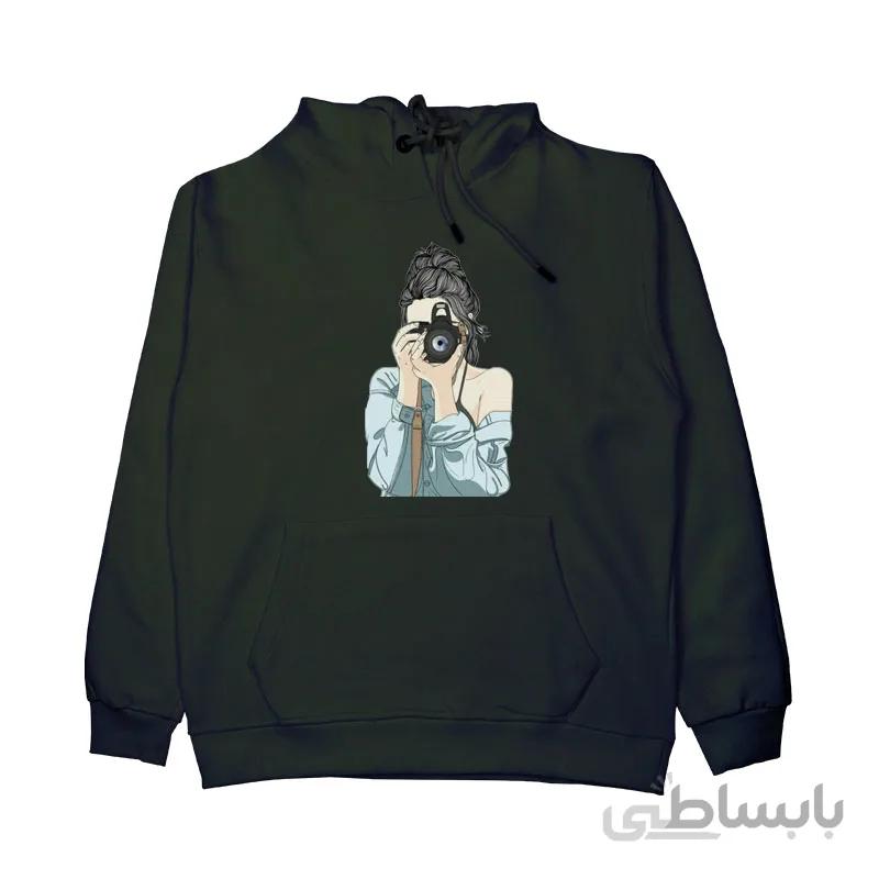 هودی طرح دختر عکاس
