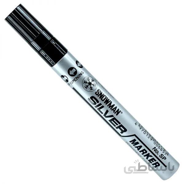 ماژیک نقره ای اسنومن ( رنگ ثابت) ا SNOWMAN silver marker