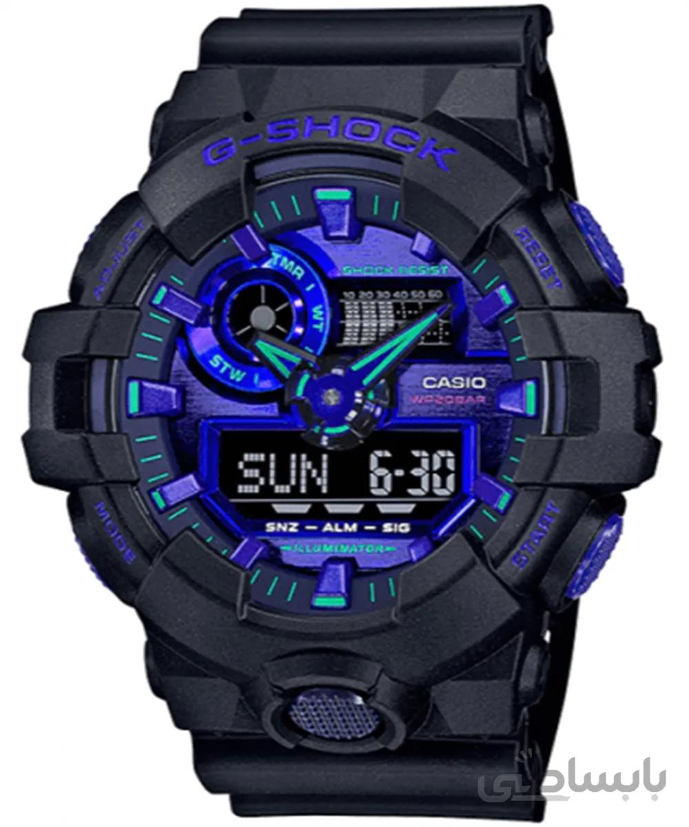 ساعت مچی مردانه کاسیو، زیرمجموعه G-Shock ، کد GA-700VB-1ADR