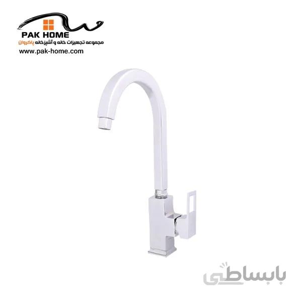 شیر ظرفشویی شادان مدل فلت ونوس کروم ا SHADAN
