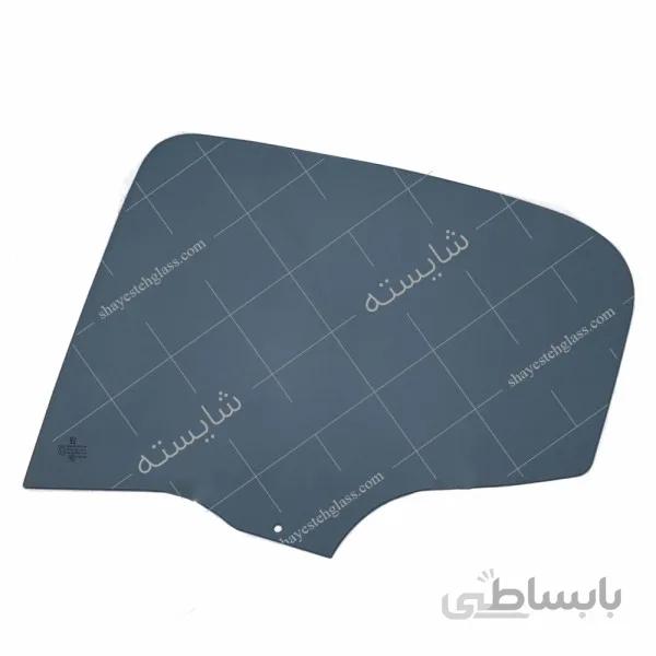 شیشه درب عقب چپ پژو 206 - 207 - رانا دودی