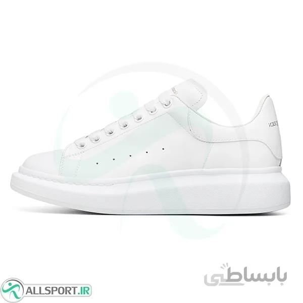 کتانی رانینگ مردانه الکساندر Alexander McQueen Leather Platform White