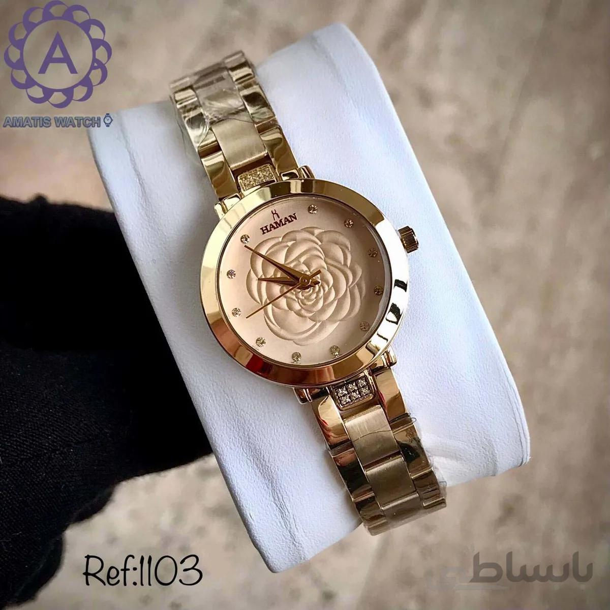 ساعت مچی زنانه هامان مدل Haman 1103D