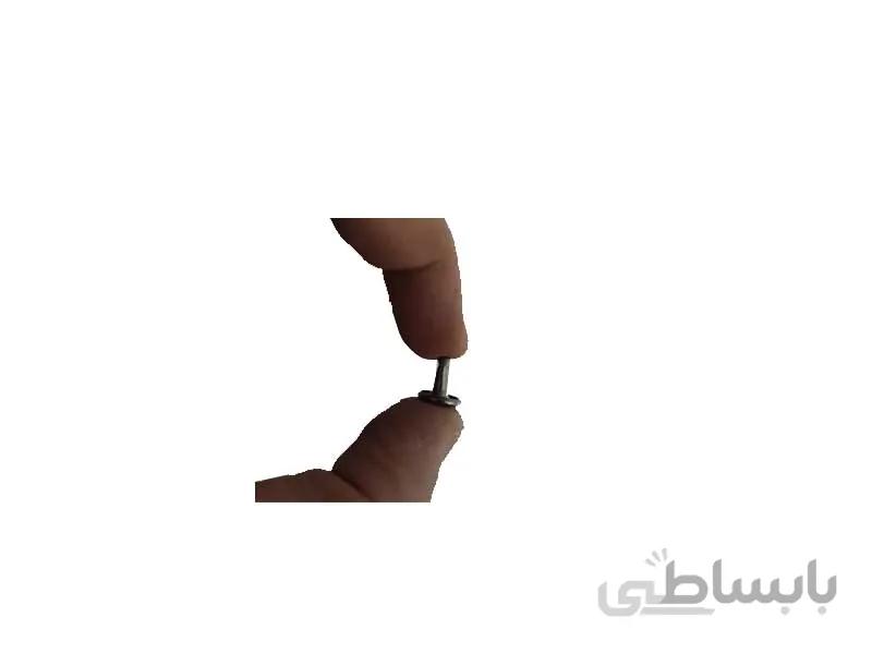 پرچ زیر و رو دو رو کف 9 میل پایه 9 میل کروم