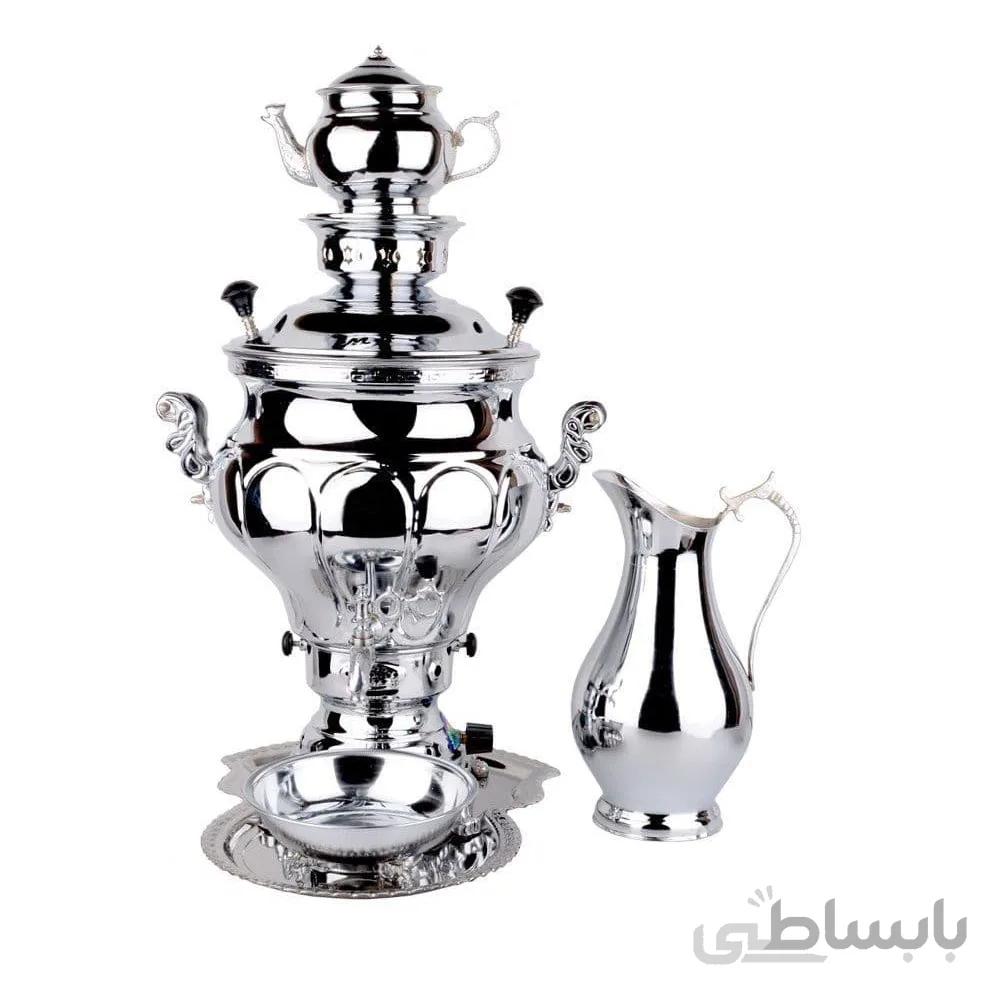 سماور گازی بهریز مدل داتیس ترک دار (10 لیتری)