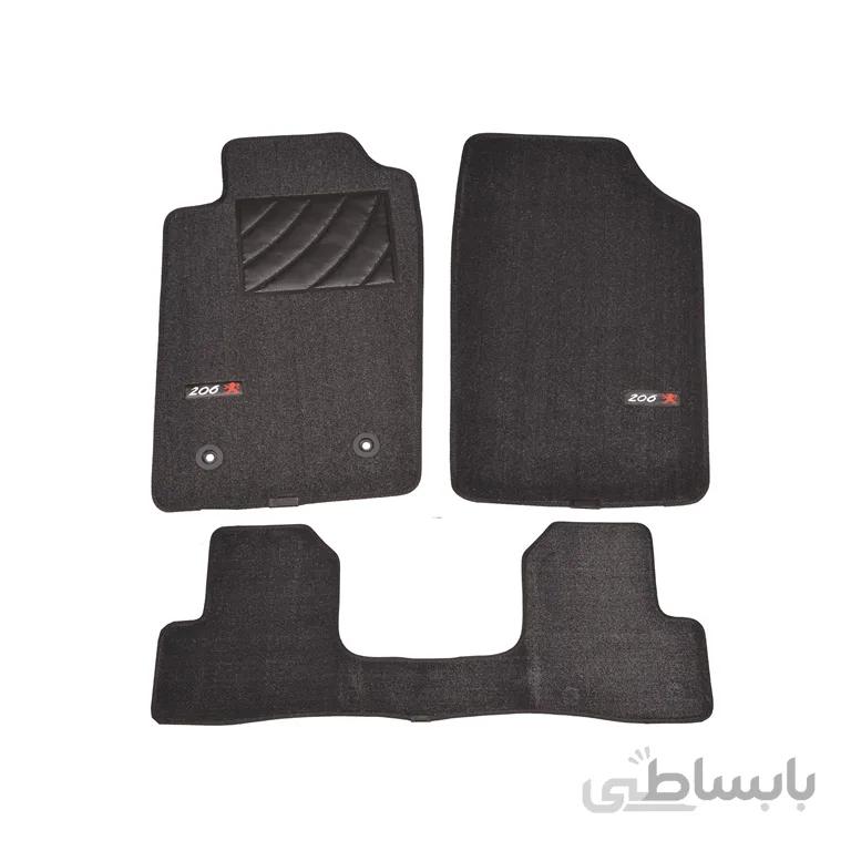 کفپوش موکتی پژو 206 صندوقدار