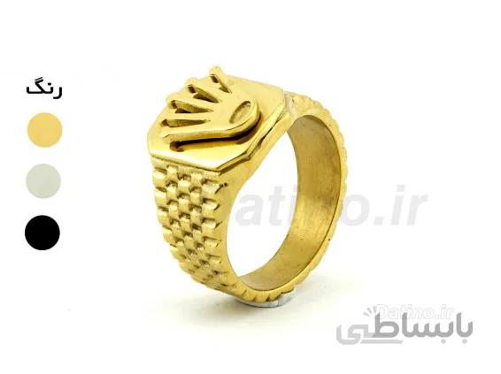 انگشتر مردانه لوکس رولکس-Zarrin.R.2