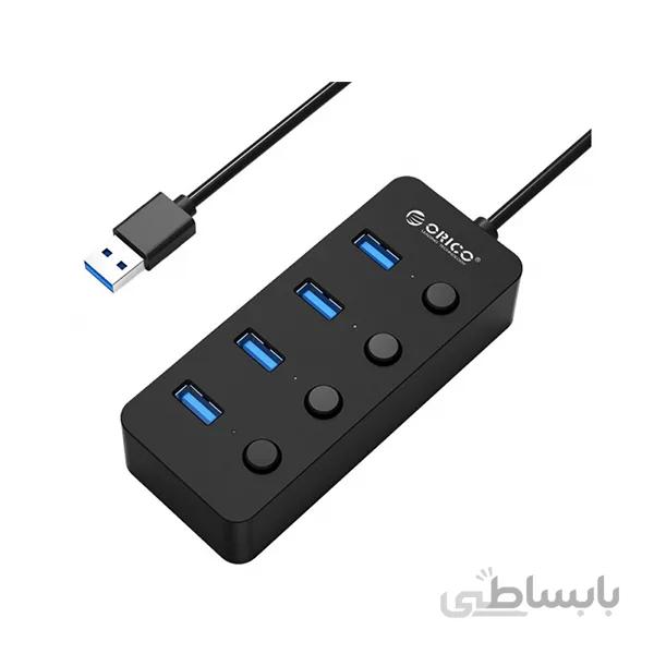 هاب یو اس بی 4 پورت اوریکو Orico W9PH4-U3-V1 4Port USB Hub