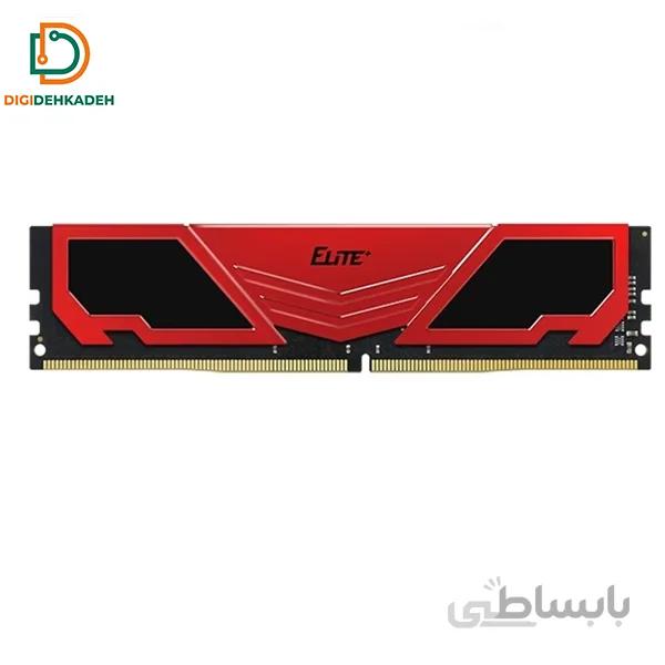 رم دسکتاپ DDR4 تک کاناله 3200مگاهرتز CL16 تیم گروپ مدل Elite Plus ظرفیت 8 گیگابایت
