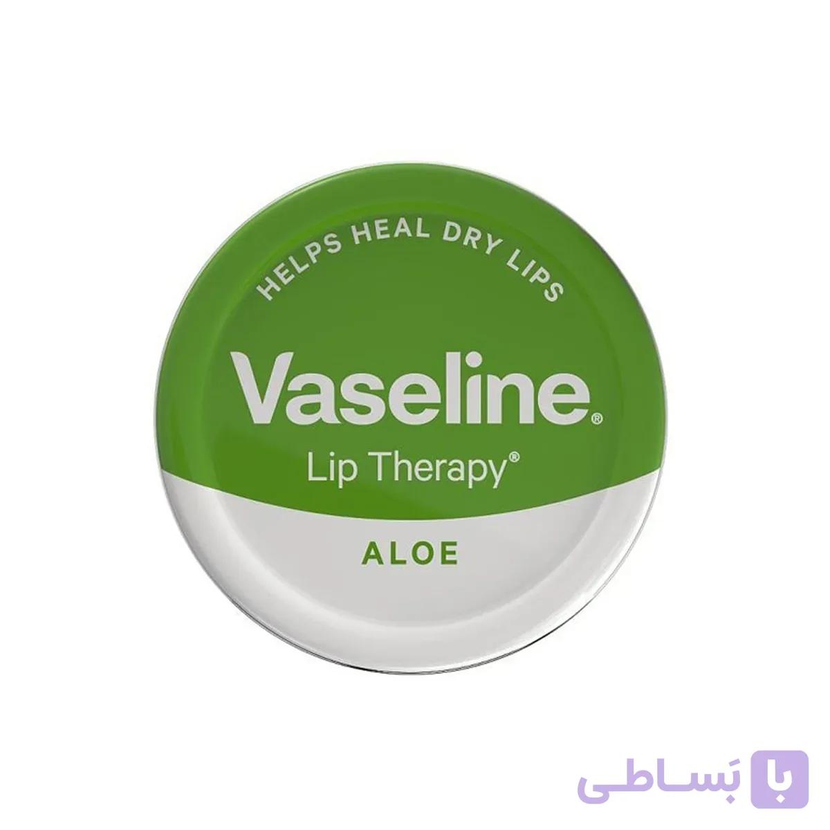 بالم لب وازلین سبز vaseline lip therapy حجم 20 میلی لیتر ا Vaseline lip therapy green volume 20 ml کد 330350
