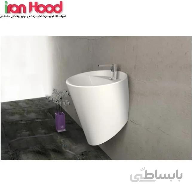 روشویی نیم پایه گلسار مدل الگانت