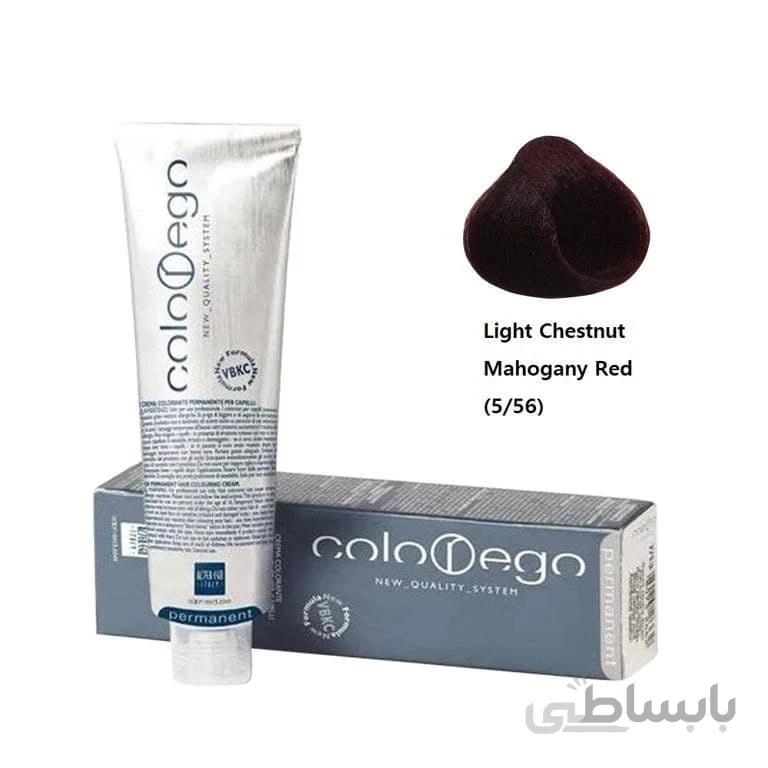 رنگ موی التراگو مدل Colorego کد 5/56 قهوه ای ماهگونی قرمز متوسط