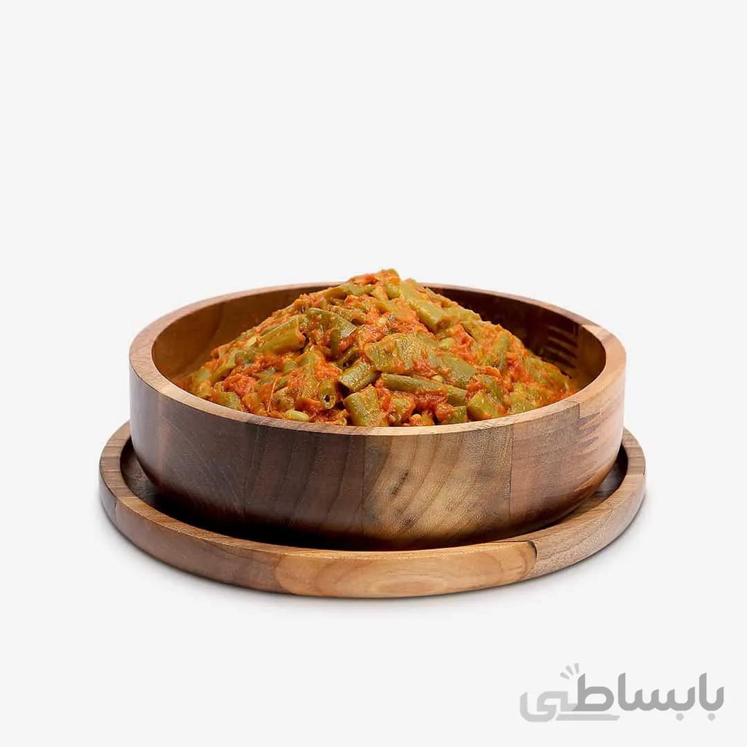 لوبیا استامبولی گوجه ای