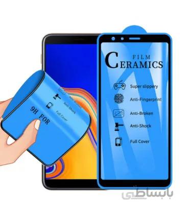 گلس ضد ضربه سرامیکی گوشی Samsung Galaxy J6 Plus