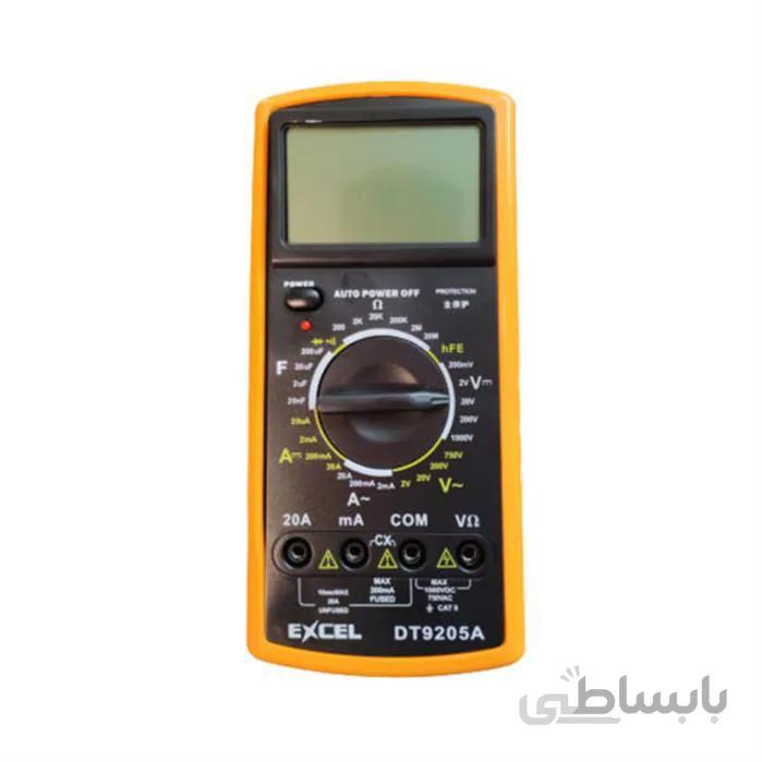 مولتی متر دیجیتال اکسل مدل DT-9205A