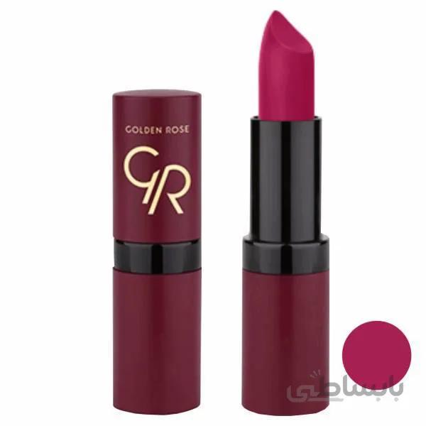 رژلب مات مخملی ا golden rose | VELVET MATTE LIPSTICK 19