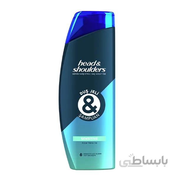 شامپو بدن هد اند شولدرز Sensitive حجم 360 میلی لیتر