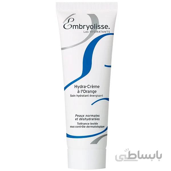 کرم مرطوب کننده و آبرسان قوی با عصاره پرتقال آمبریولیس Embryolisse حجم ۵۰ میل