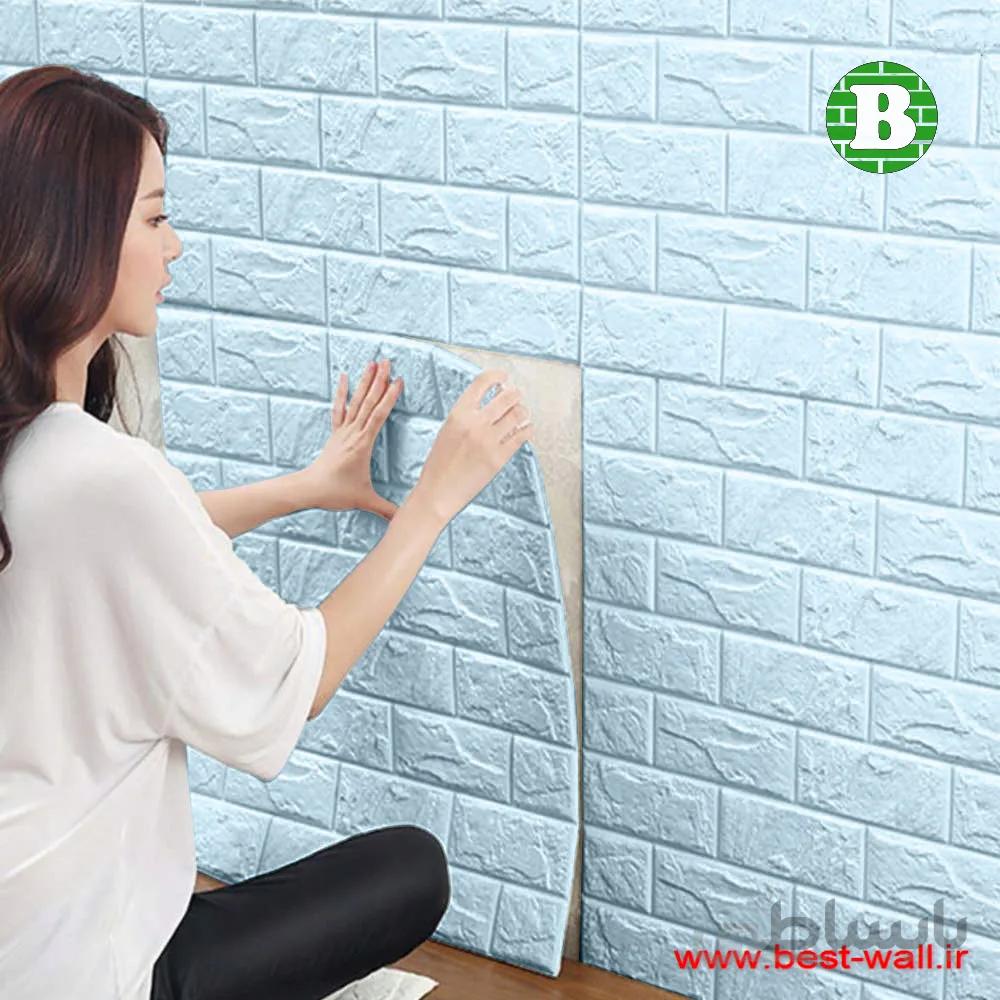 پنل فومی وارداتی آبی آسمانی