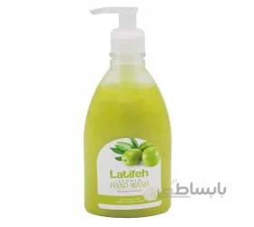 مایع دستشویی لطیفه صدفی مدل Olive Sense حجم 400 میلی لیتر