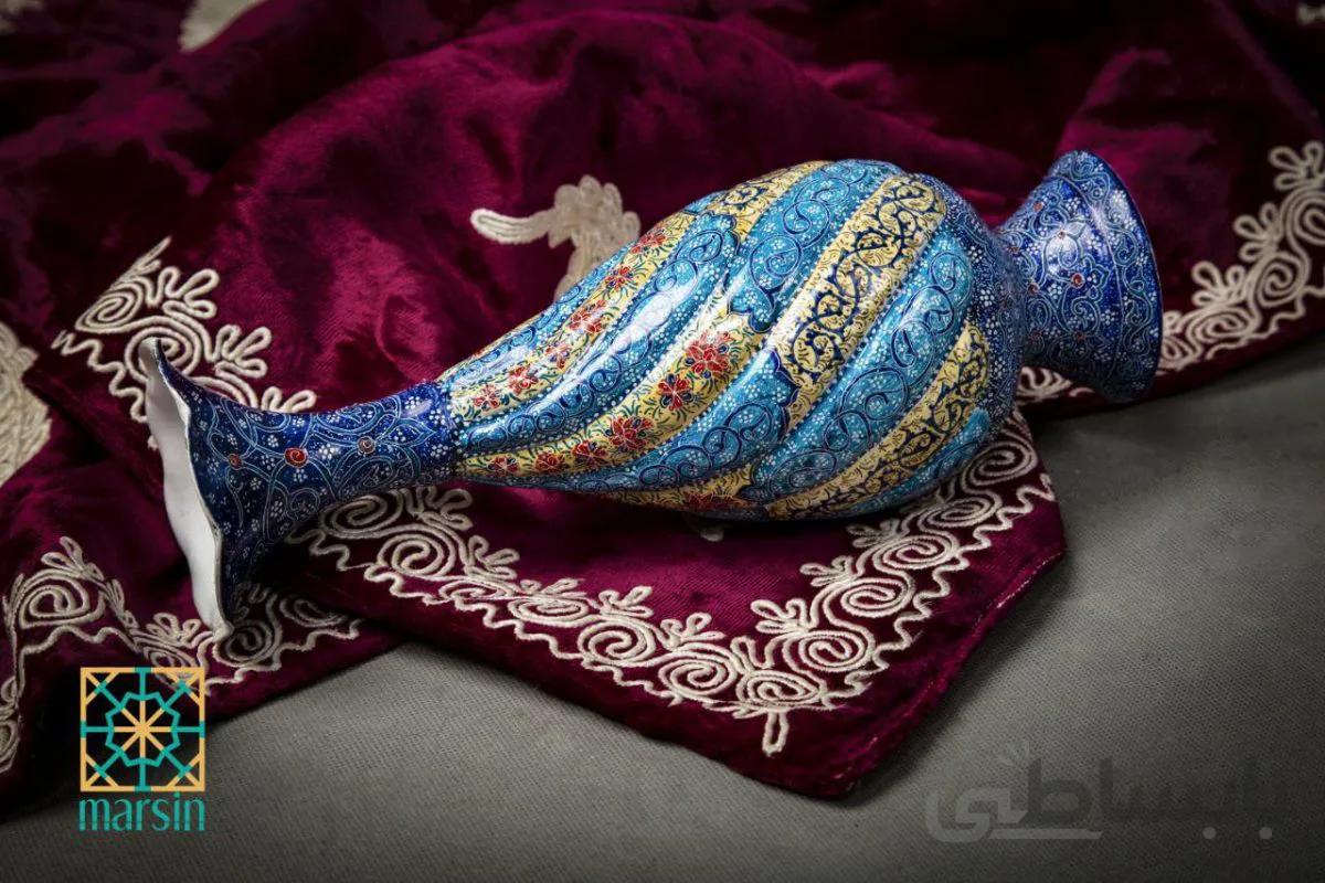 گلدان میناکاری کد 6