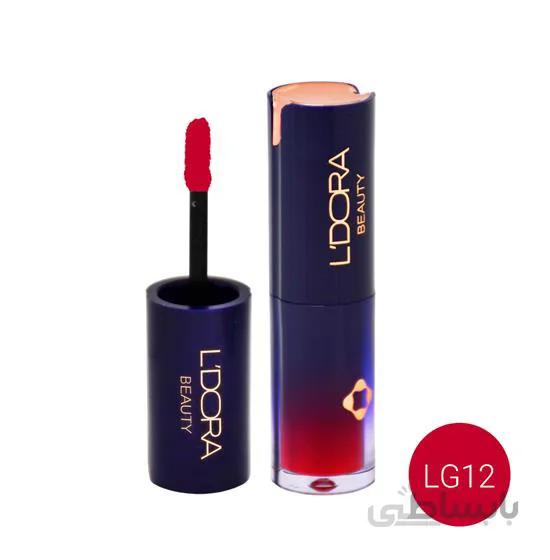 رژلب مایع نیمه‌مات کد LG18