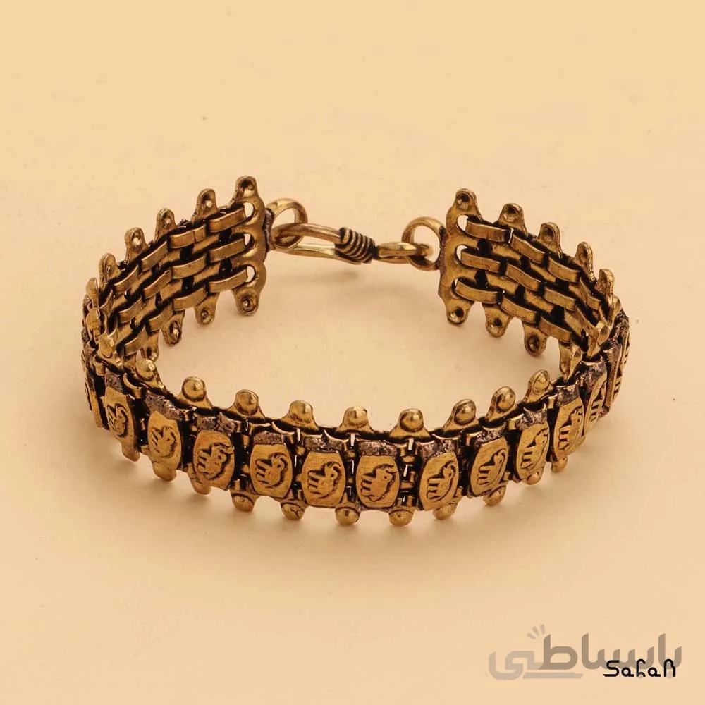 دستبند هندی طلایی فیل