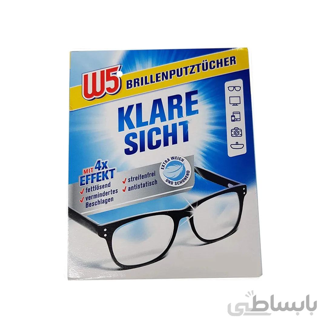دستمال مرطوب عینک مدل W5