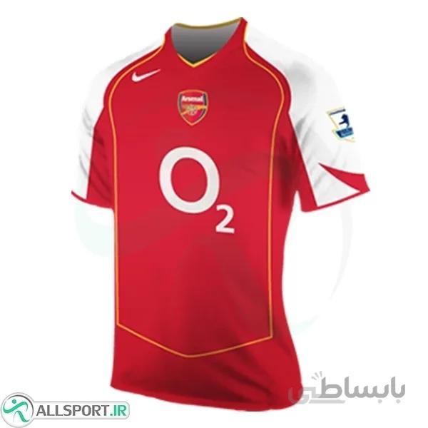 پیراهن کلاسیک آرسنال Arsenal 2004-05 Retro Home Kit