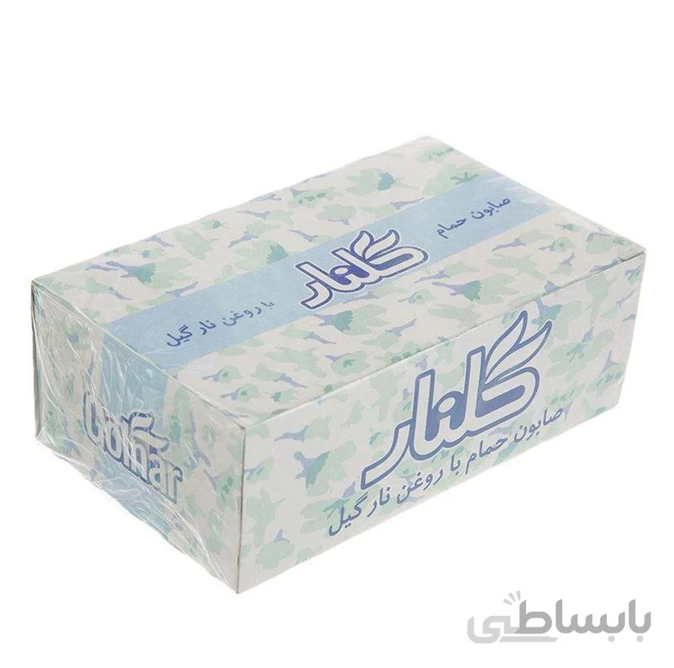 صابون گلنار مدل سبز بسته 6 عددی