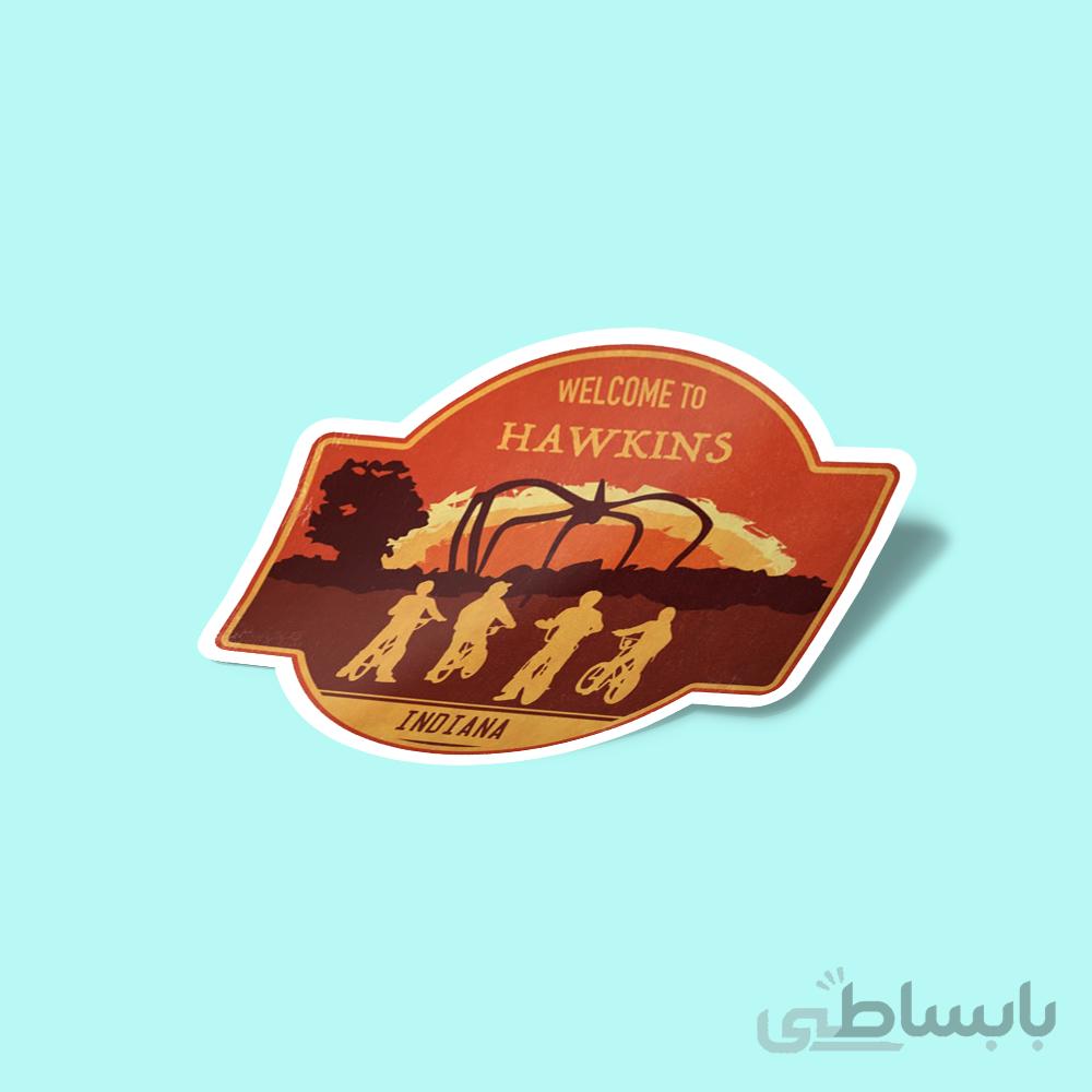 استیکر Welcome to Hawkins Sticker
