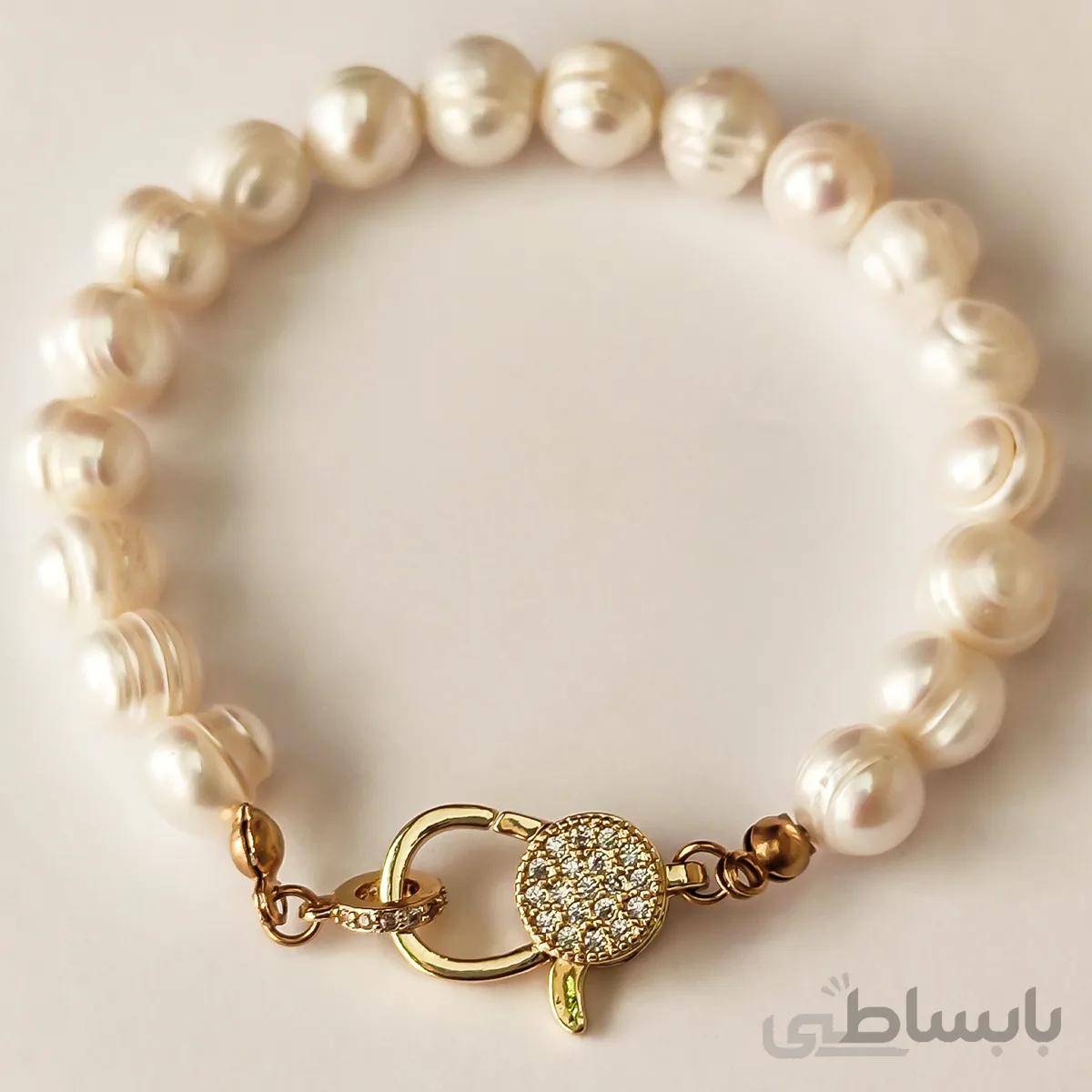 دستبند مروارید رها ا Pearl bracelet