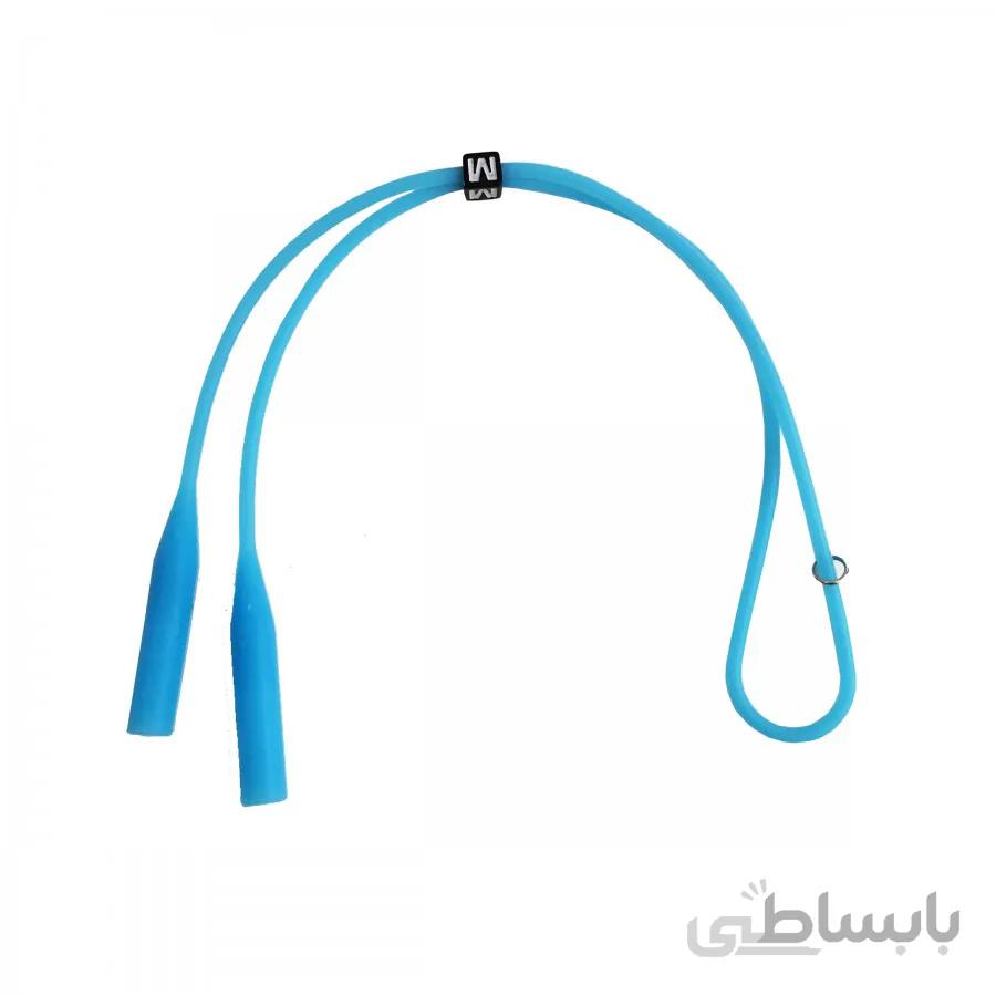 بند عینک سیلیکونی light blue