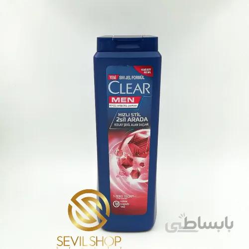 شامپو کلیر 485 میل حاوی نرم کننده
