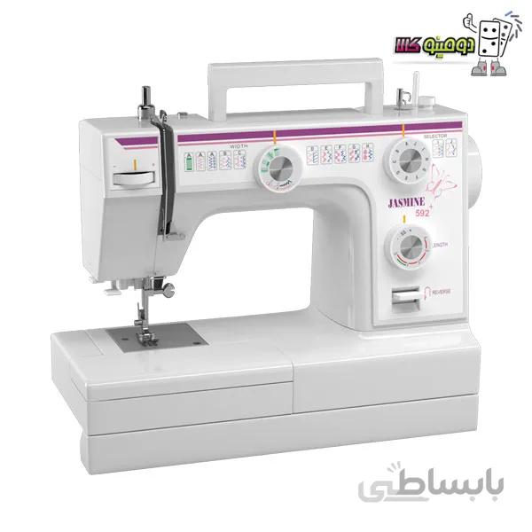 چرخ خیاطی کاچیران مدل ياسمين 592 پلاس ا Kachiran sewing machine 592