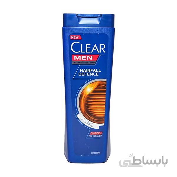شامپو ضد شوره مردانه کلیر مدل Hair Fall Defence حجم ۲۰۰ میل