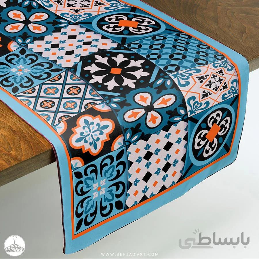رانر طرح نقش کاشی 6