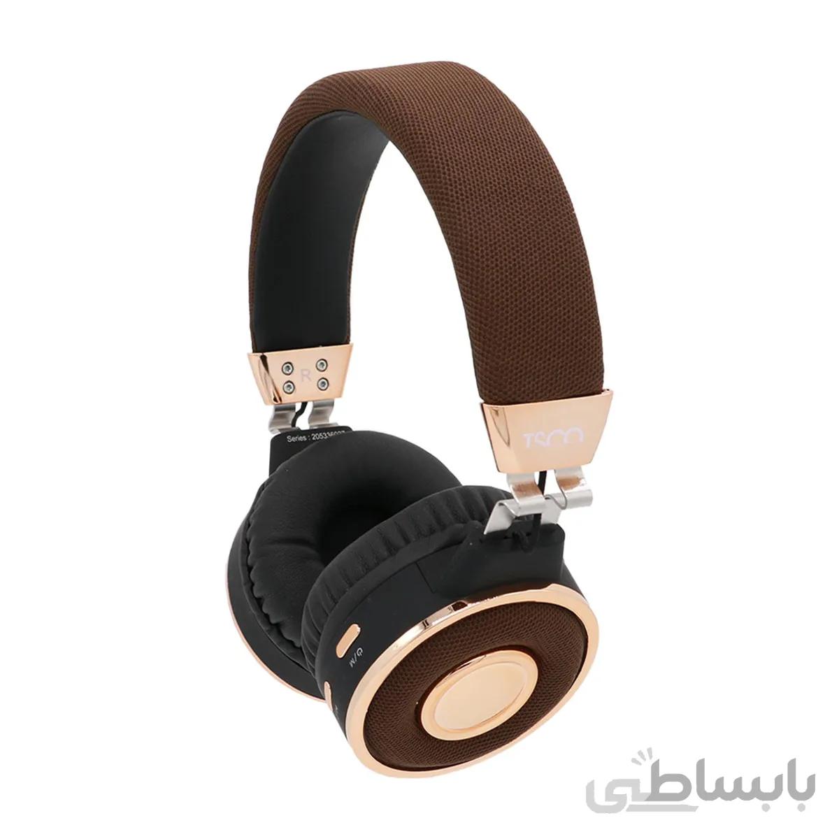 هدفون بی سیم تسکو مدل TH5336 قهوه ای