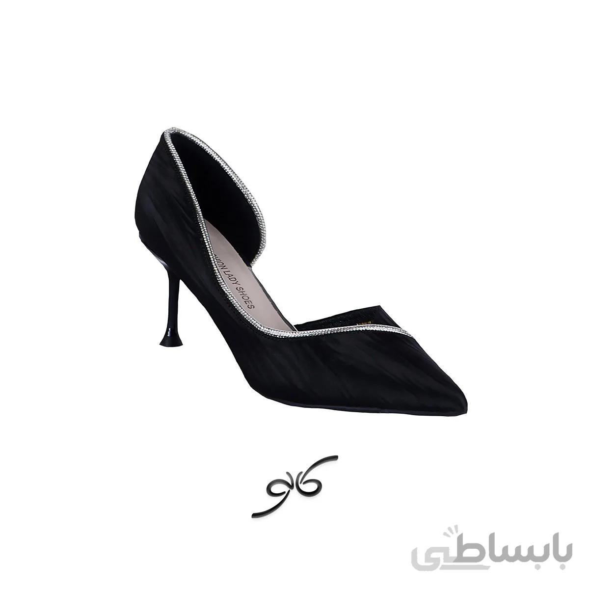 کفش مجلسی بغل باز زنانه - 7773
