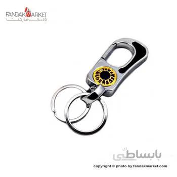 جاکلیدی دو حلقه ای ایلانگ طرح گل