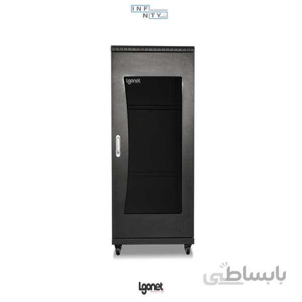رک ایستاده 27 یونیت عمق 100 lgonet الگونت مدل LRA-27/100FWR