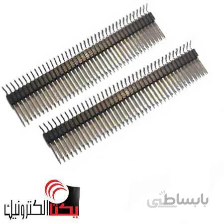 Pin Header 2.54mm 1*40 R/A خاص