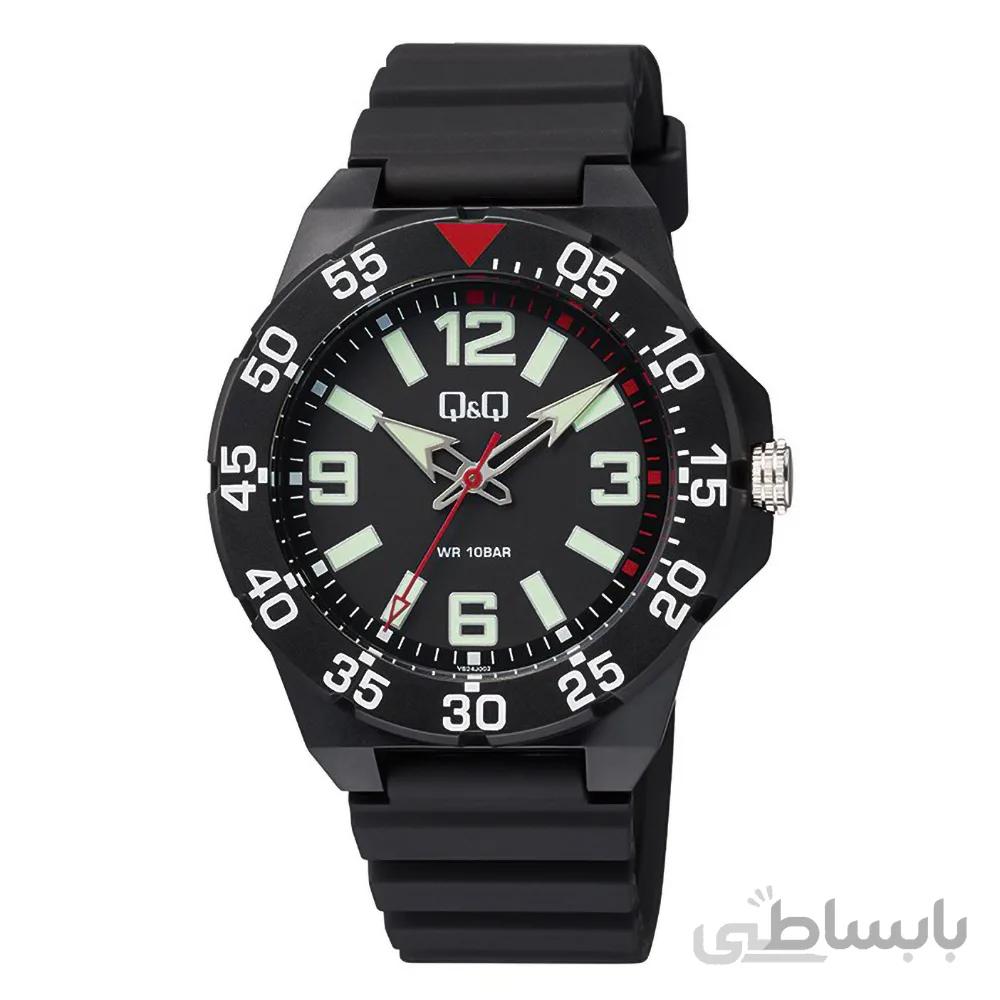 ساعت مچی اسپرت کیو اند کیو کد VS24J001Y