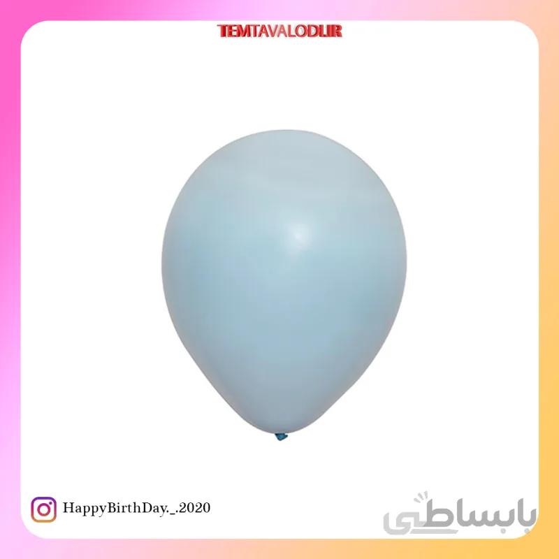 بادکنک پاستیلی آبی