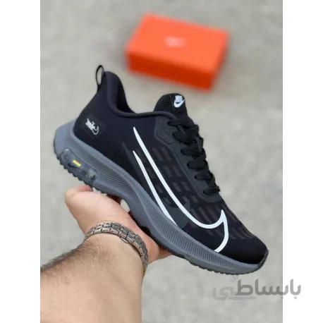 کفش اصلی نایک ایر زوم استراکچر مشکی/توسی Nike air zoom structure 38x