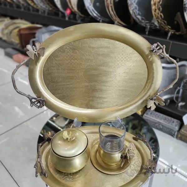 ست چای خوری برنجی