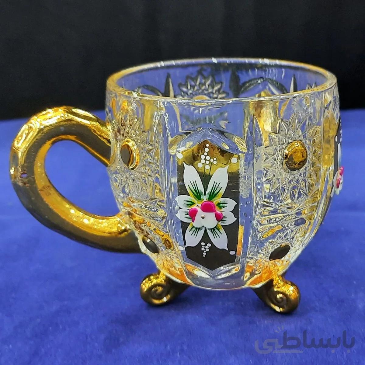 فنجان سه پایه طلایی چین